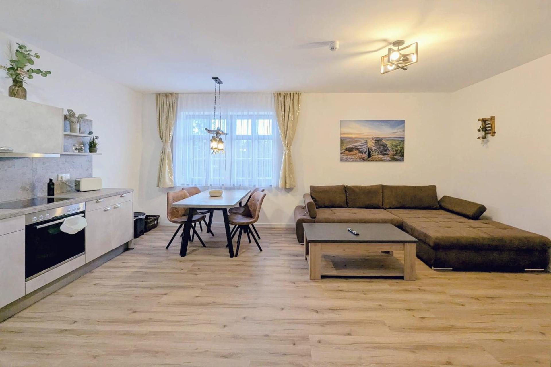 Апартаменти Ferienquartier Forsthaus 2 Bad Gottleuba-Berggiesshuebel Екстер'єр фото