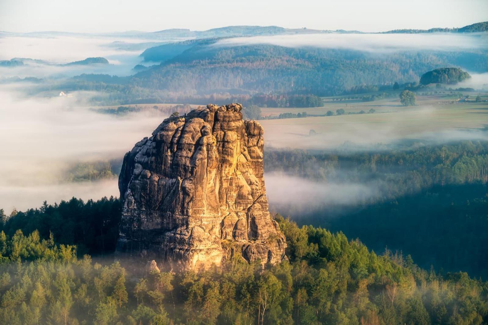 Апартаменти Ferienquartier Forsthaus 2 Bad Gottleuba-Berggiesshuebel Екстер'єр фото